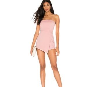 Superdown Strapless Romper